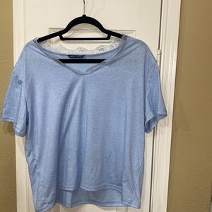 Shein lace collar top